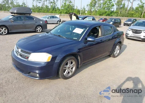 2013 Dodge Avenger Sxt from USA, damaged, VIN 1C3CDZCB5DN541741
